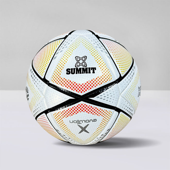 Summit Evolution X - Best Quality Football Australia Endorsed Match Ball. Size 5 soccer ball for professional footballers for matches, games.